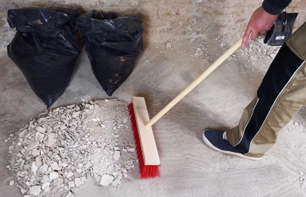 Broken Concrete Removal