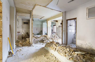 Interior Demolition in Progress